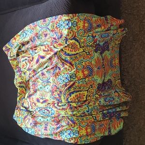 LuLaRoe Madison skirt XL